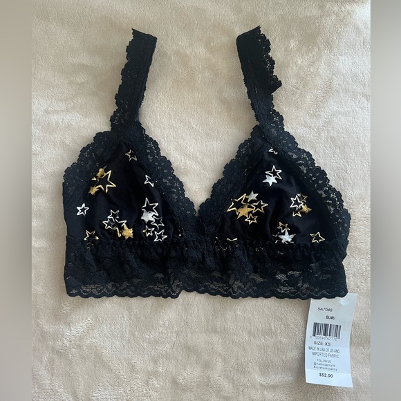 NWT Hanky Panky Startrix Bralette XS $48 - Picture 4 of 4
